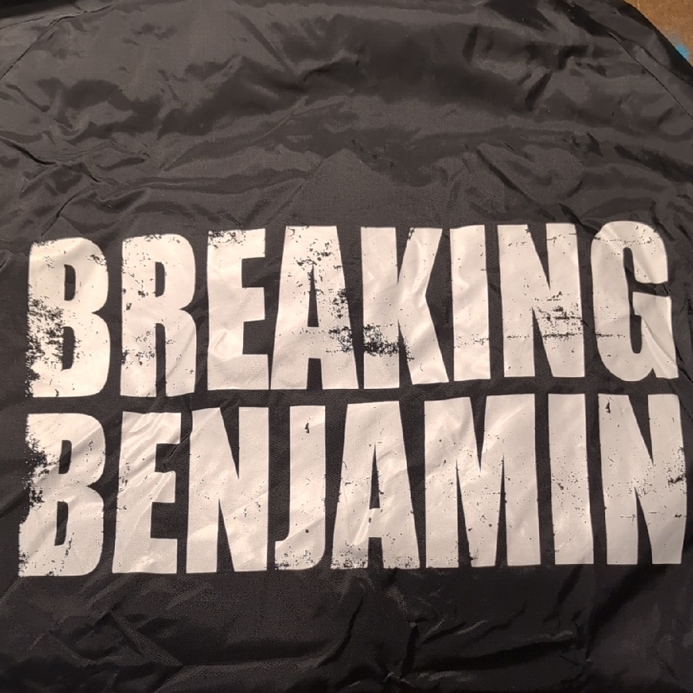 Breaking Benjamin Black Jacket Windbreaker